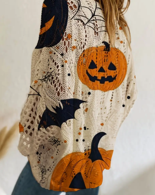 Halloween Pumpkin Sweater