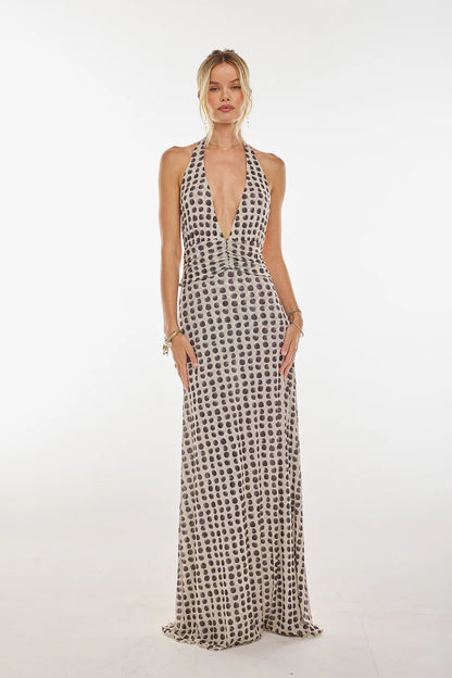 Lulu & Lace Floral Halter Dress